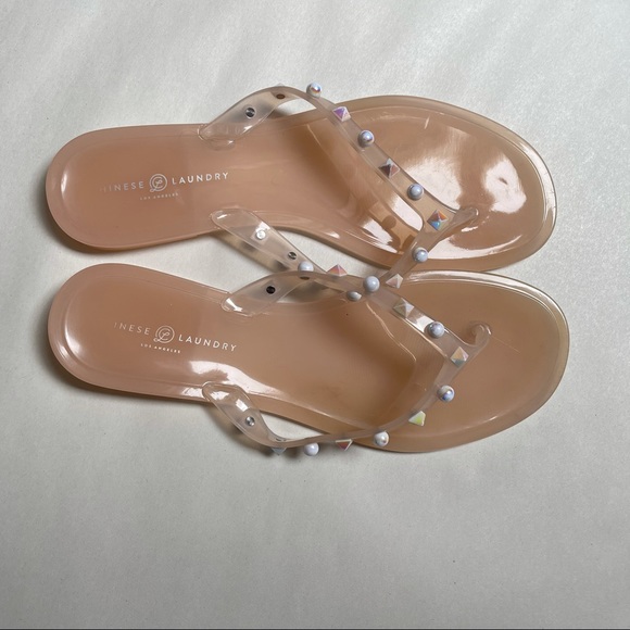 Chinese Laundry Jelly Thong Flip Flop Sandals Jellies Women's Size 9 - Picture 2 of 7